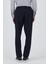 Koyu Lacivert Esnek Yandan Cepli Casual Standart Fit Jogger Pantolon 1003250119 5