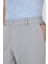 Gri Esnek Yandan Cepli Casual Standart Fit Jogger Pantolon 1003250119 4