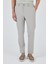 Taş Rengi Esnek Yandan Cepli Casual Slim Fit Jogger Pantolon 1003250162 1