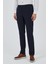 Koyu Lacivert Esnek Yandan Cepli Casual Slim Fit Jogger Pantolon 1003250162 3