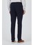 Koyu Lacivert Esnek Yandan Cepli Casual Slim Fit Jogger Pantolon 1003250162 5