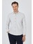 Uzun Kol Desenli Armürlü Düğmeli Yaka Cepsiz Pamuklu Classic Slim Fit Gömlek 1004250205 1