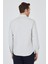 Uzun Kol Desenli Armürlü Düğmeli Yaka Cepsiz Pamuklu Classic Slim Fit Gömlek 1004250205 5