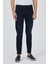 Koyu Lacivert Gabardin 5 Cep Düz Paça Casual Slim Fit Pamuklu Denim Pantolon 1023250150 1