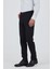 Siyah Gabardin Yan Cep Düz Paça Comfort Fit Pamuklu Casual Chino Pantolon 1003250121 3