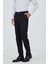 Siyah Gabardin Yan Cep Düz Paça Comfort Fit Pamuklu Casual Chino Pantolon 1003250121 4