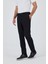 Siyah Esnek Yandan Cepli Casual Slim Fit Jogger Pantolon 1003250156 3