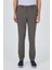 Koyu Vizon Esnek Yandan Cepli Casual Slim Fit Jogger Pantolon 1003250162 1