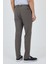 Koyu Vizon Esnek Yandan Cepli Casual Slim Fit Jogger Pantolon 1003250162 5