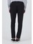 Siyah Esnek Yandan Cepli Casual Slim Fit Jogger Pantolon 1003250162 5