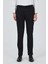 Siyah Esnek Yandan Cepli Casual Slim Fit Pantolon 1003250158 1