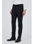 Siyah Esnek Yandan Cepli Casual Slim Fit Pantolon 1003250158 3