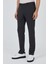 Koyu Antrasit Esnek Yandan Cepli Casual Slim Fit Jogger Pantolon 1003250156 3