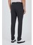 Koyu Antrasit Esnek Yandan Cepli Casual Slim Fit Jogger Pantolon 1003250156 5