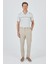 Bej Esnek Yandan Cepli Casual Slim Fit Jogger Pantolon 1003250162 2