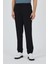 Siyah Esnek Yandan Cepli Casual Standart Fit Jogger Pantolon 1003250119 1