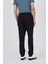 Siyah Esnek Yandan Cepli Casual Standart Fit Jogger Pantolon 1003250119 5