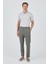 Koyu Yeşil Esnek Yandan Cepli Casual Slim Fit Jogger Pantolon 1003250162 2