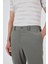 Koyu Yeşil Esnek Yandan Cepli Casual Slim Fit Jogger Pantolon 1003250162 4