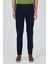 Koyu Lacivert Gabardin 5 Cep Düz Paça Casual Slim Fit Pamuklu Denim Pantolon 1023250151 1