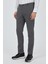 Füme Desenli Armürlü Yan Cep Düz Paça Comfort Fit Pamuklu Casual Chino Pantolon 1003250122 3