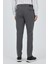 Füme Desenli Armürlü Yan Cep Düz Paça Comfort Fit Pamuklu Casual Chino Pantolon 1003250122 5