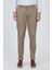 Koyu Vizon Gabardin Yan Cep Düz Paça Comfort Fit Pamuklu Casual Chino Pantolon 1003250121 1