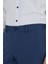 Lacivert Esnek Yandan Cepli Casual Slim Fit Jogger Pantolon 1003250162 4