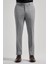 Gri Esnek Yandan Cepli Slim Fit Classic Pantolon 1003250160 1