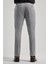 Gri Esnek Yandan Cepli Slim Fit Classic Pantolon 1003250160 4
