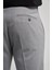 Gri Esnek Yandan Cepli Slim Fit Classic Pantolon 1003250160 5