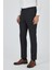 Koyu Antrasit Yan Cep Açık Paça Slim Fit Esnek Classic Pantolon 1003250906 2