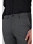 Siyah Filafil Yan Cep Açık Paça Slim Fit Ayarlanabilir Kemer Pantolon 1003250123 3