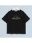 Kız Çocuk Kısa Kol Yazlık Tişört - (7 Yaş-12 Yaş) - 32034 - Siyah 1