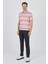 Kısa Kol Desenli Pike Polo Yaka Cepsiz Slim Fit Tişört 1011250128 2