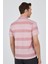 Kısa Kol Desenli Pike Polo Yaka Cepsiz Slim Fit Tişört 1011250128 5