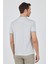 Kısa Kol Çizgili Desen Suprem Bisiklet Yaka Cepsiz Slim Fit Tişört 1011250106 5