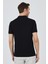 Siyah Polo Yaka Kısa Kol Cepsiz Slim Fit Classic Pamuklu Tişört 1011250177 5