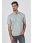 A.yeşil Kısa Kol Düz Suprem Polo Yaka Cepsiz Pamuklu Casual Slim Fit Tişört 1011250160_607 3