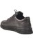 3K1820 Siyah Hakiki Deri Erkek Sneaker 4