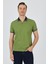 Kısa Kol Düz Pike Polo Yaka Cepsiz %100 Pamuk Slim Fit Tişört 1011250130 1