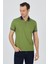 Kısa Kol Düz Pike Polo Yaka Cepsiz %100 Pamuk Slim Fit Tişört 1011250130 2