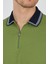 Kısa Kol Düz Pike Polo Yaka Cepsiz %100 Pamuk Slim Fit Tişört 1011250130 3