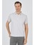 Kısa Kol Baskılı Pike Polo Yaka Cepsiz Slim Fit Tişört 1011250167 1