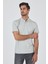 Gri Kısa Kol Düz Suprem Polo Yaka Cepsiz Pamuklu Casual Slim Fit Tişört 1011250160_601 2