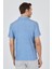 Mavi Polo Yaka Kısa Kol Cepsiz Slim Fit Classic Tişört 1011250176 5
