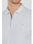 Gri Polo Yaka Kısa Kol Cepsiz Slim Fit Classic Tişört 1011250176 4