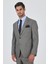 Bej Mono Yaka Esnek 6 Drop Comfort Fit Classic Takım Elbise 1001250152 1