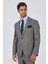 Bej Mono Yaka Esnek 6 Drop Comfort Fit Classic Takım Elbise 1001250152 3