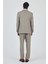 Koyu Bej Mono Yaka Astarlı Çift Yırtmaç Esnek 4 Drop Comfort Fit Classic Takım Elbise 1001250160 5